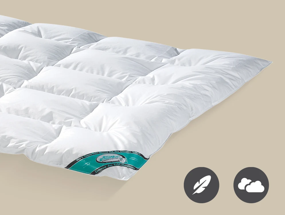 Ott Wohnmobil Prima Daunen Übergangskassette Bett Decke Detail